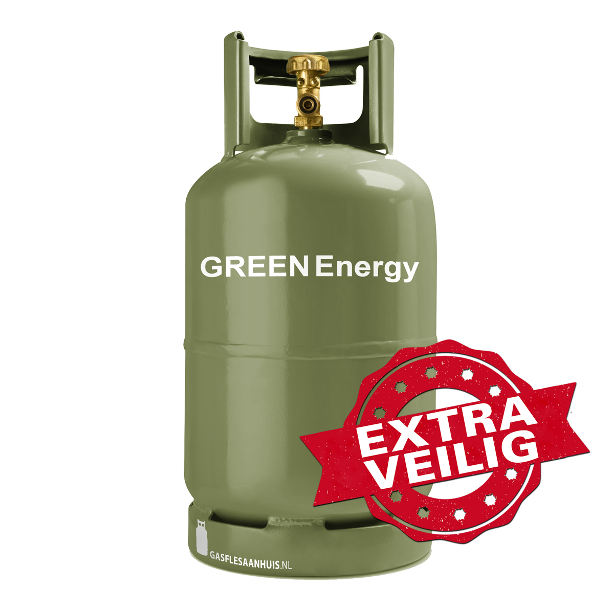 GREEN Energy Propaan Gasfles 5 Kg Gasflesaanhuis nl